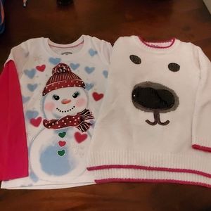 Winter sweater/shirt bundle